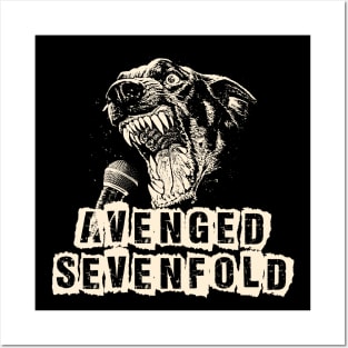 avenged ll scream Posters and Art
